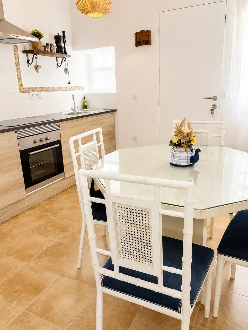 Cocina de Casa adosada en venta en Fuenterrobles con Aire acondicionado y Amueblado