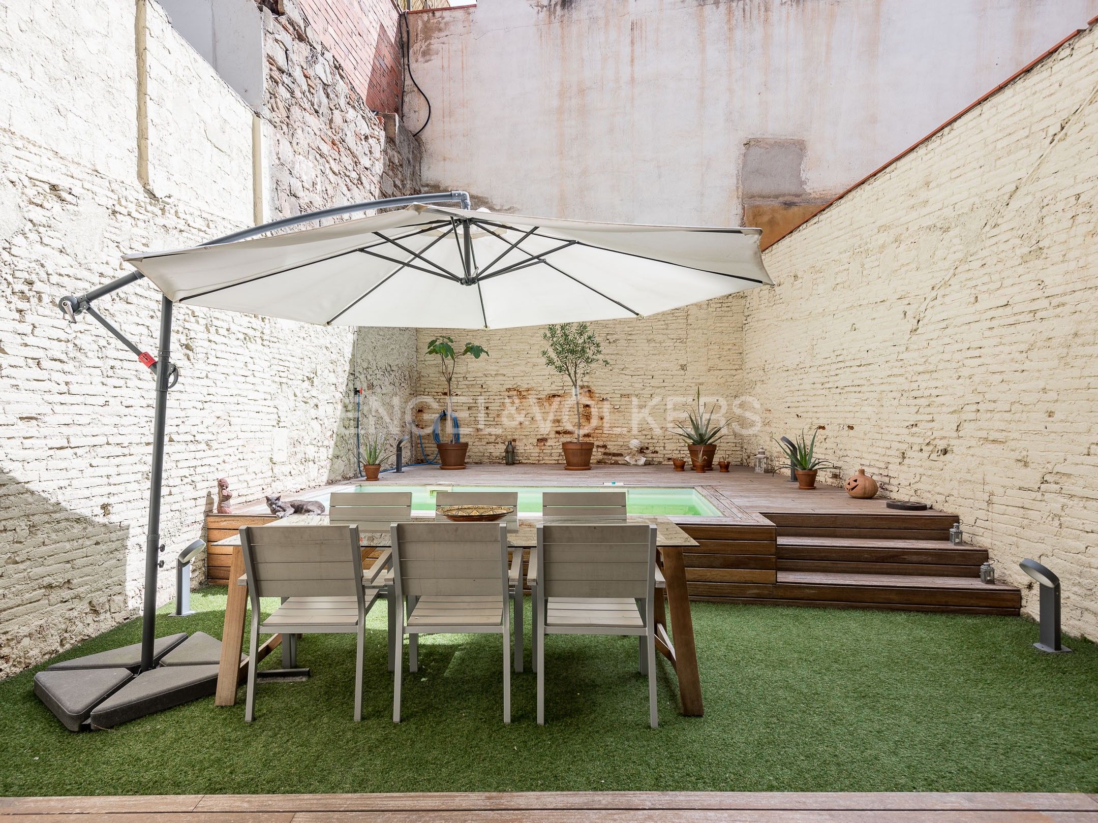 Terrassa de Apartament en venda en  Barcelona Capital amb Aire condicionat, Calefacció i Terrassa
