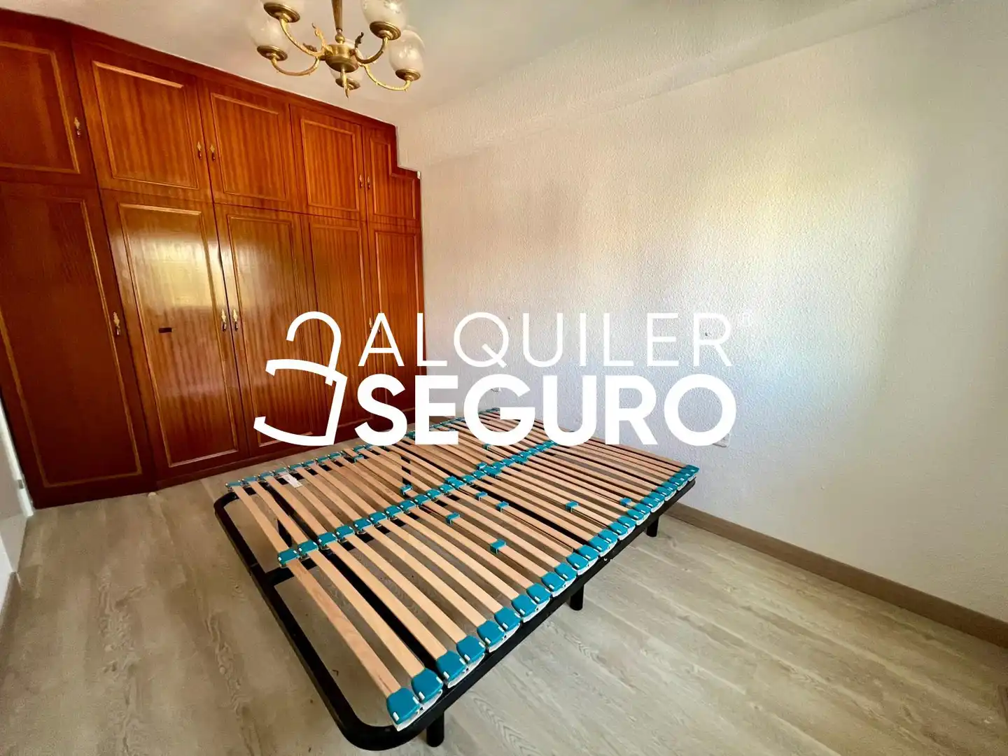 Schlafzimmer von Wohnung zur Miete in Madrid mit Klimaanlage, Heizung und Abstellraum