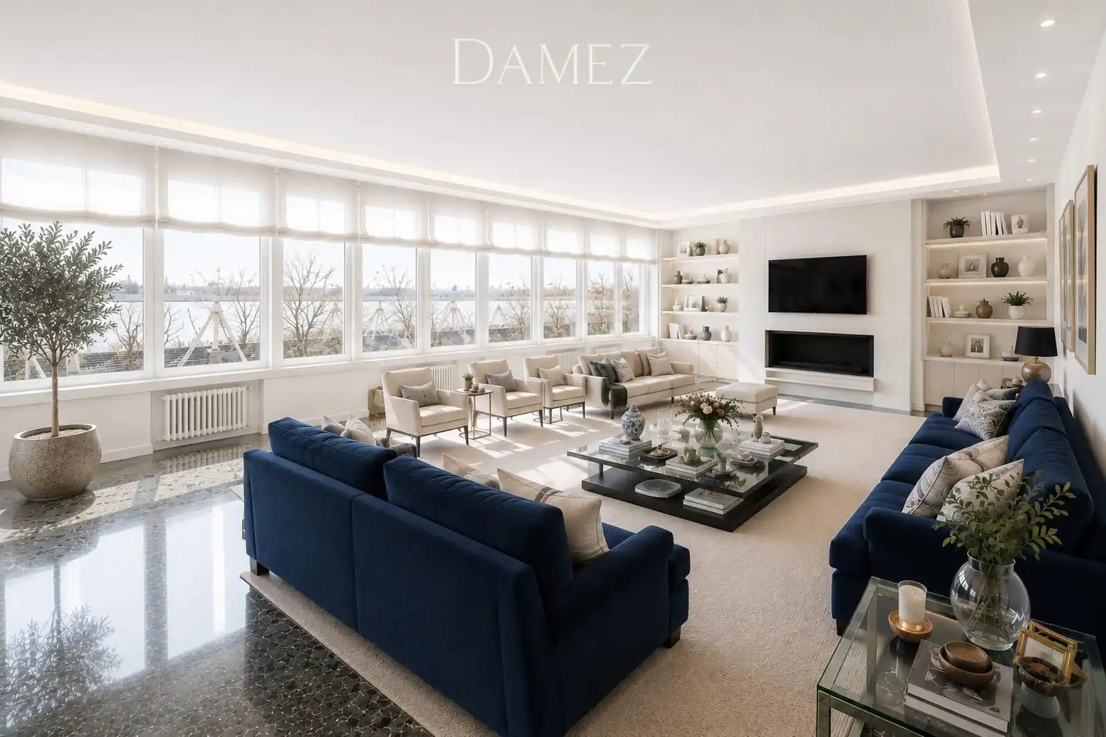 Wohnzimmer von Wohnung zum Verkauf in Madrid mit Klimaanlage, Heizung und Abstellraum