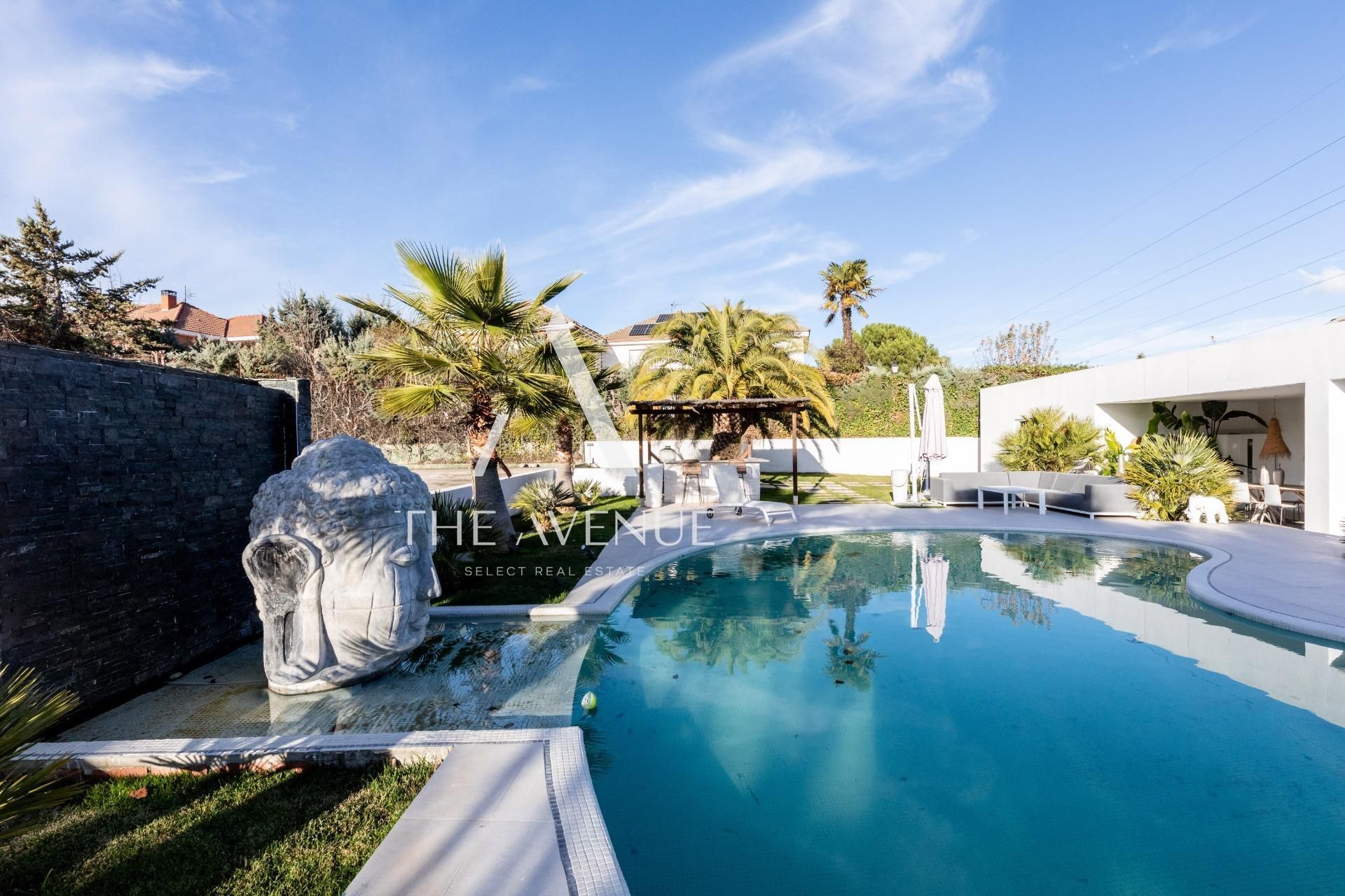 Garden of House or chalet for sale in Boadilla del Monte  with Swimming Pool and Alarm