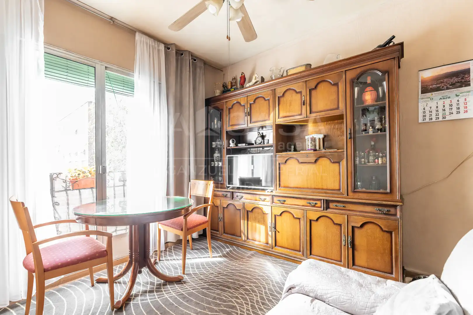 Sala de estar de Piso en venta en Madrid con Balcón