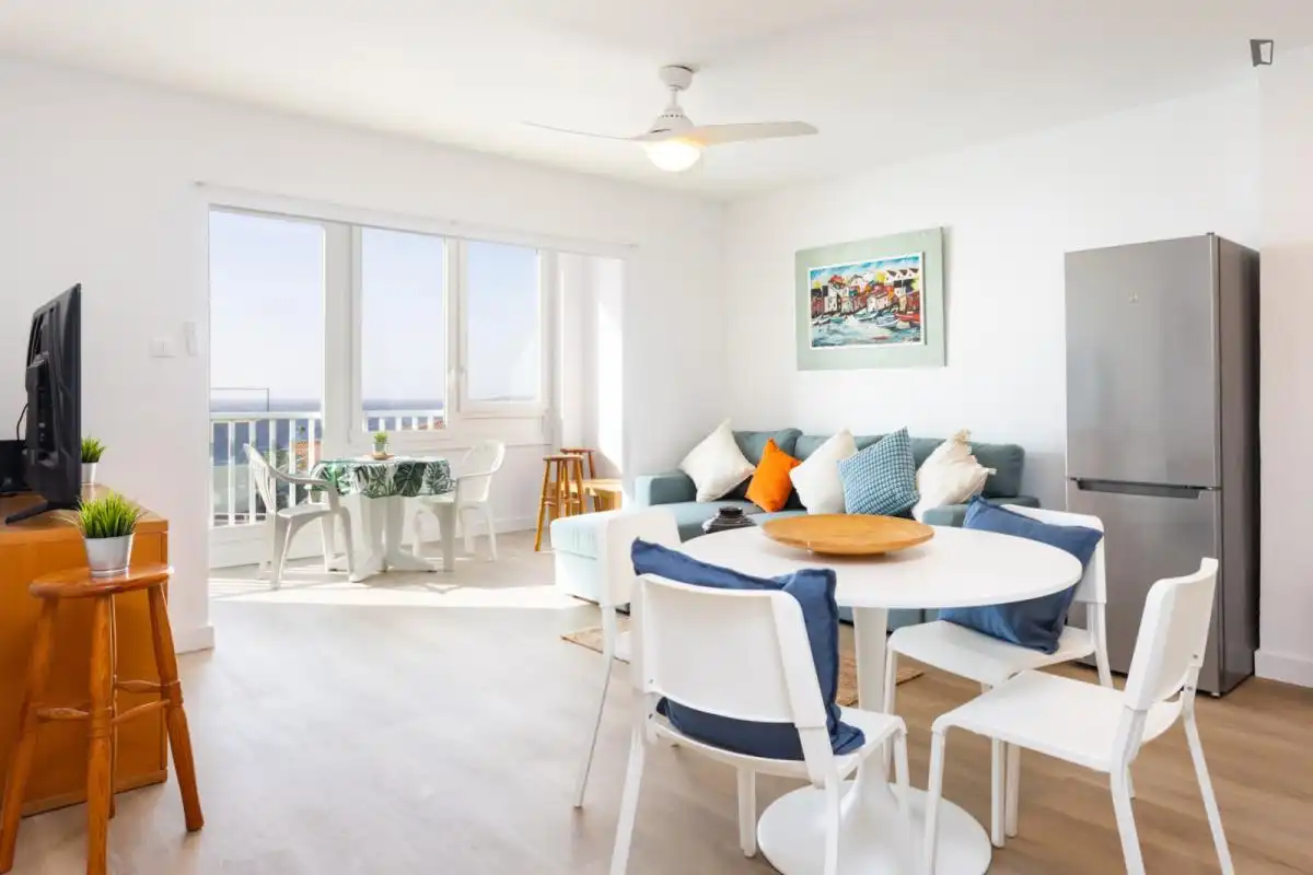 Menjador de Apartament de lloguer en Candelaria amb Moblat, Forn i Rentadora