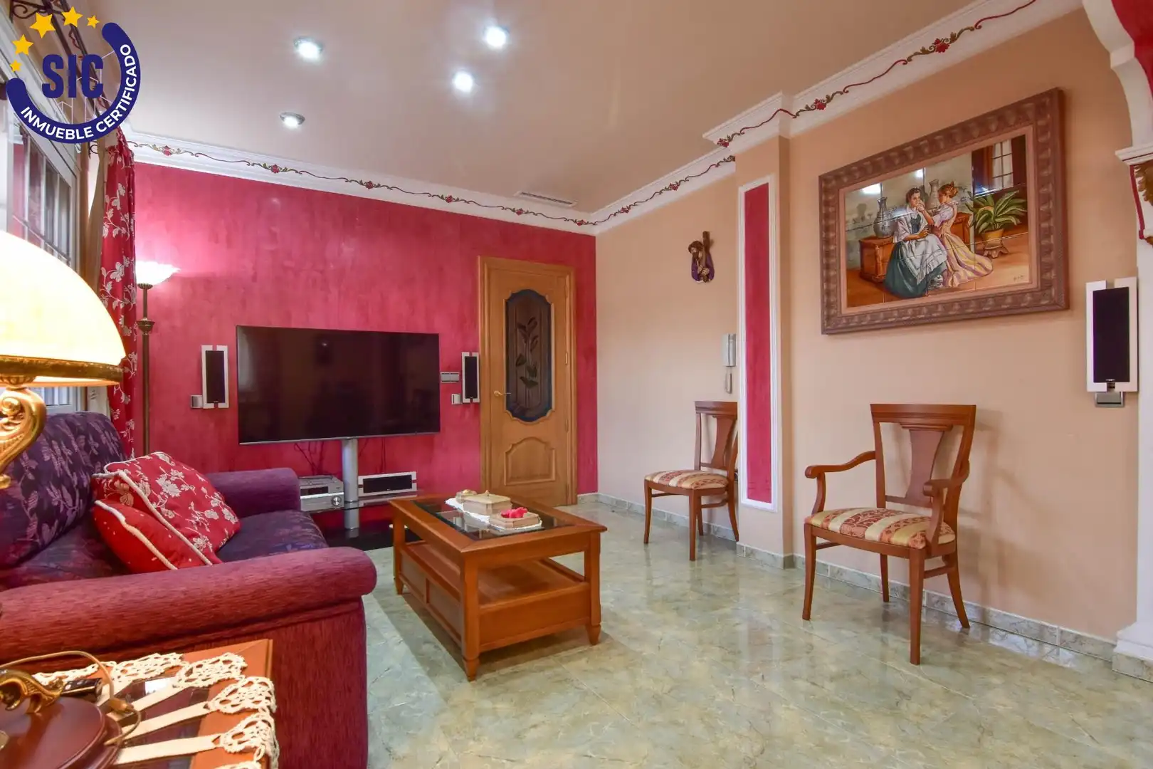 Sala de estar de Casa o chalet en venta en Canals con Aire acondicionado, Calefacción y Terraza