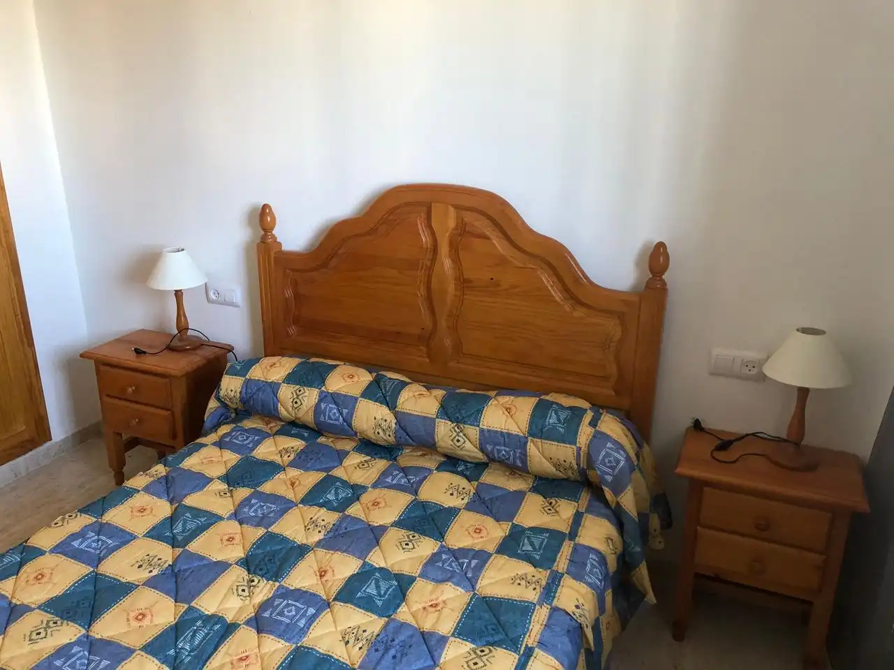 Schlafzimmer von Wohnung zur Miete in Vera mit Klimaanlage, Terrasse und Möbliert