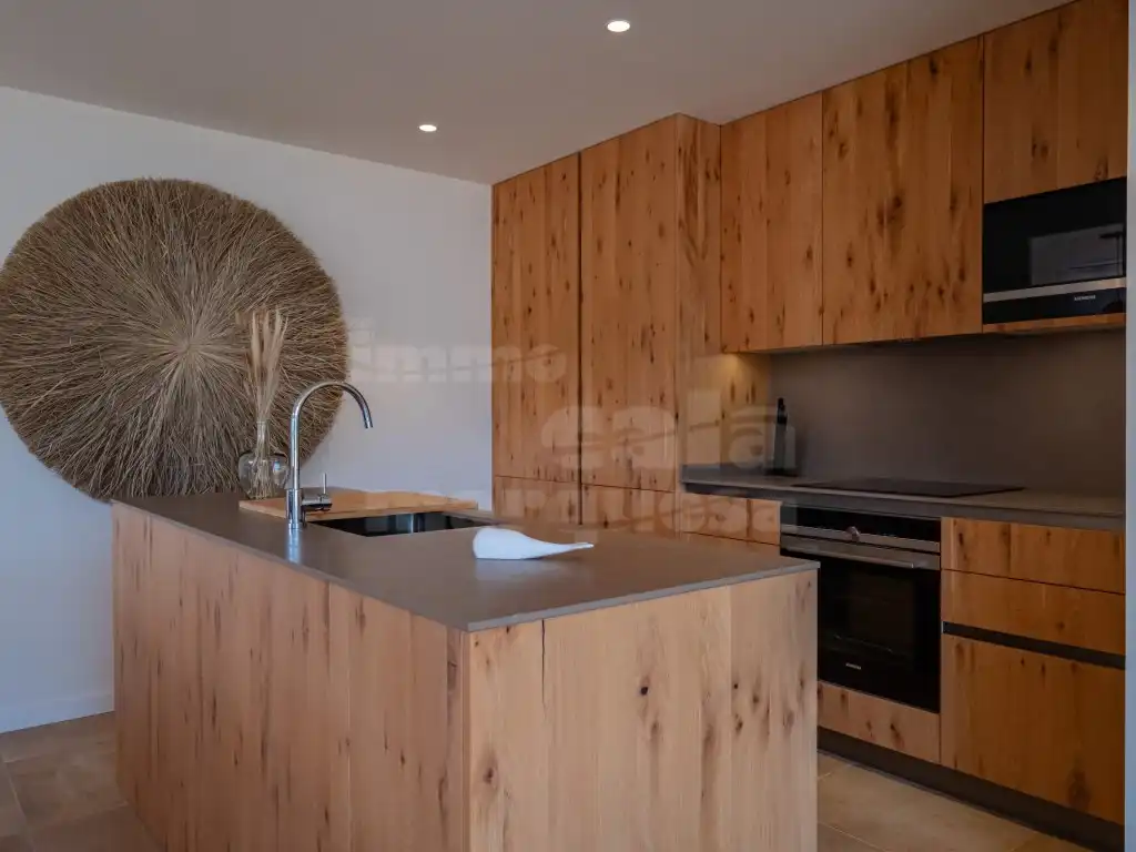 Cocina de Apartamento de alquiler en Begur