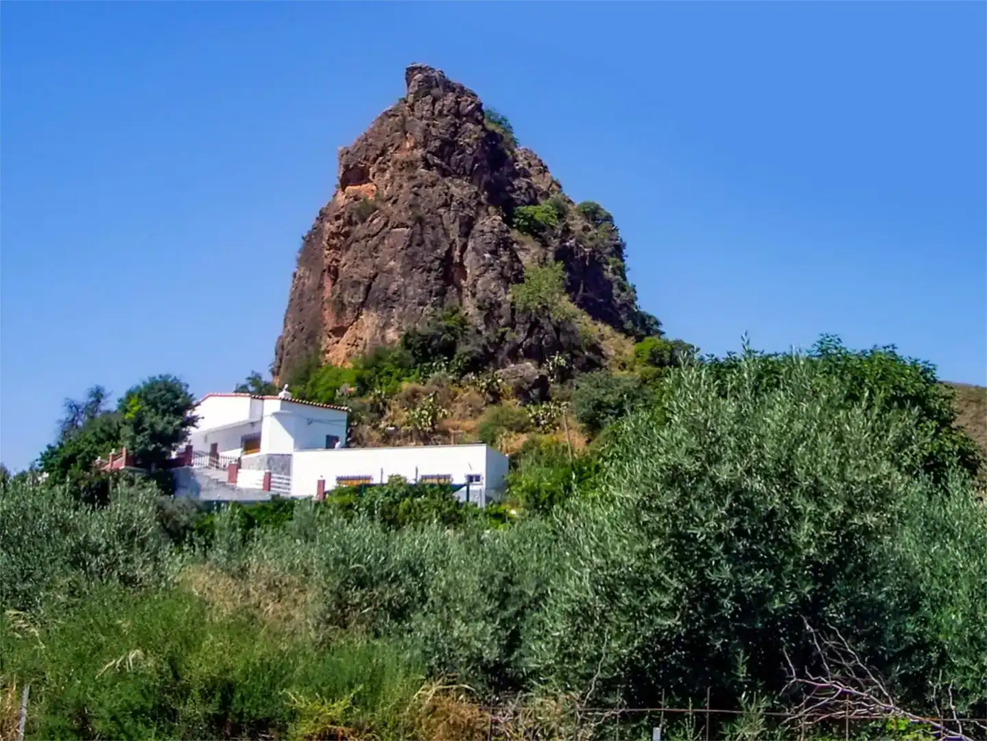 Vista exterior de Finca rústica en venda en Macael amb Aire condicionat, Piscina i Balcó