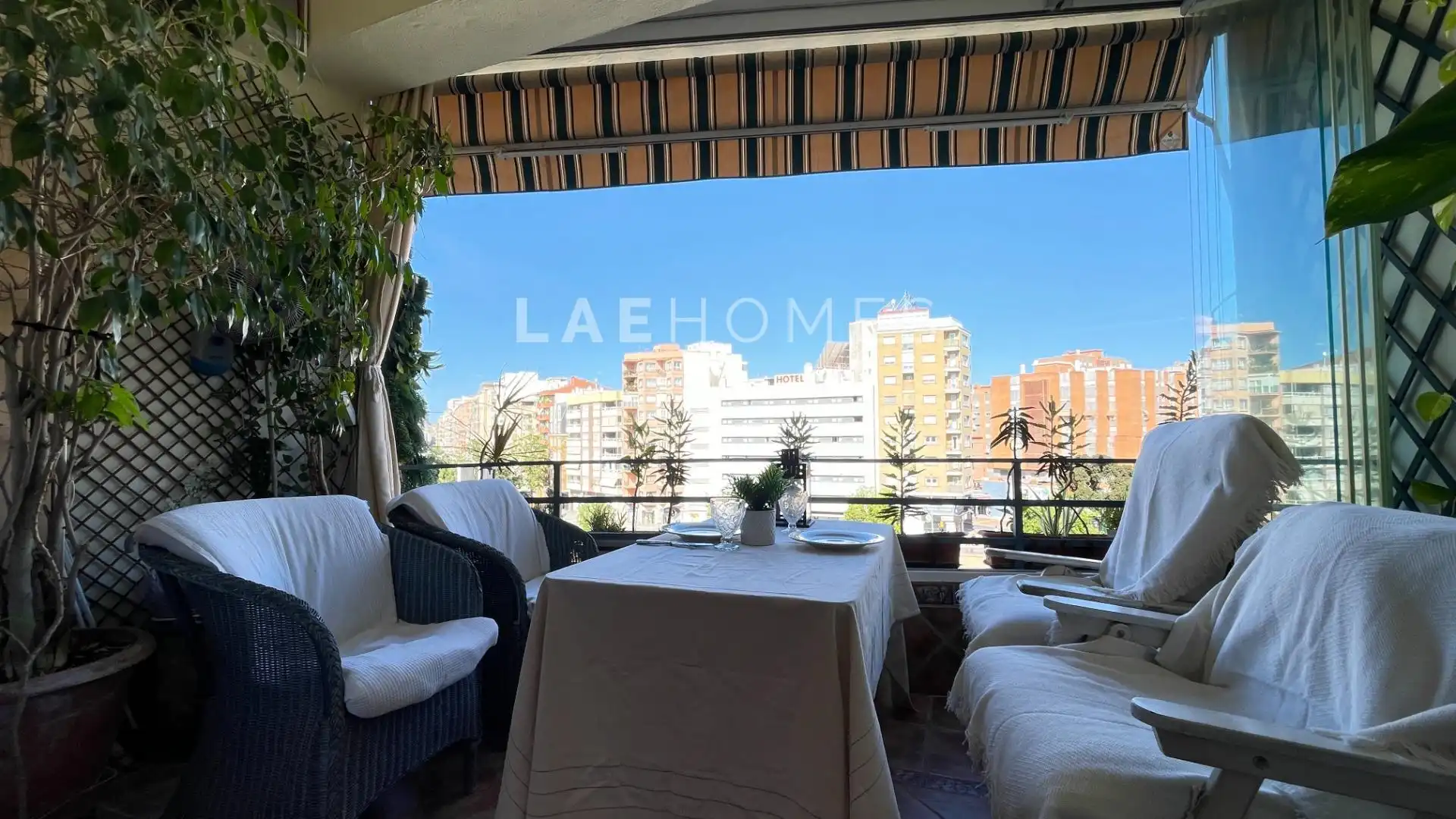 Terrassa de Pis de lloguer en Málaga amb Aire condicionat, Calefacció i Terrassa