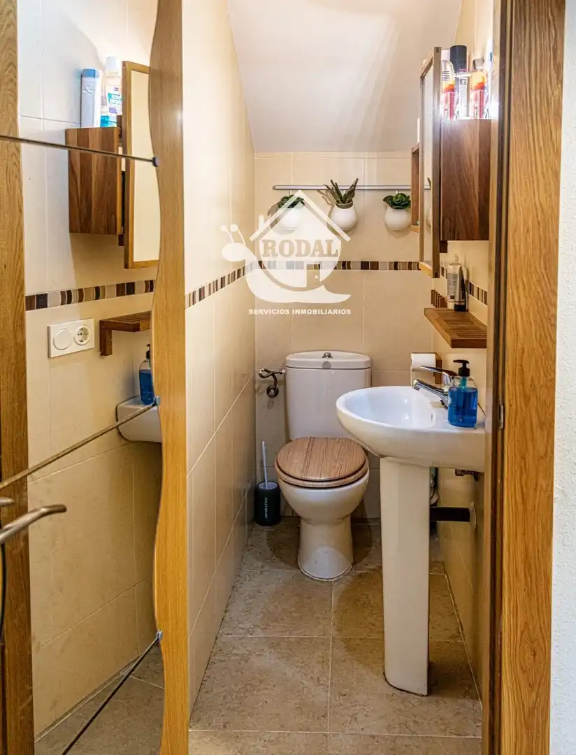 Baño de Dúplex en venta en Huércal de Almería con Aire acondicionado, Calefacción y Jardín privado