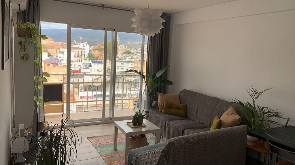 Sala d'estar de Dúplex en venda en Málaga Capital amb Aire condicionat i Terrassa