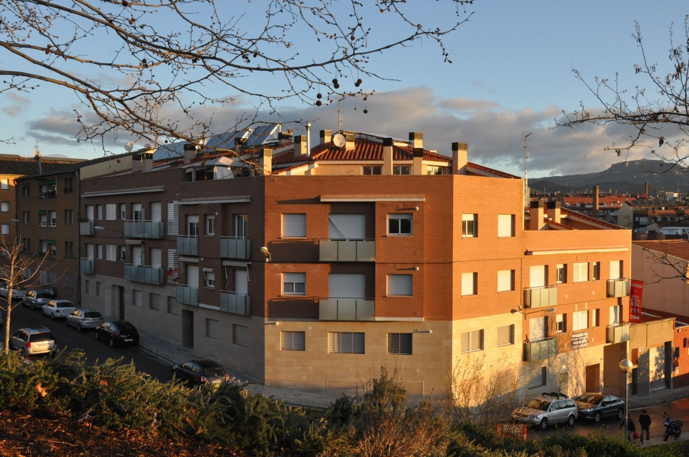 Vista exterior de Garatge de lloguer en Terrassa