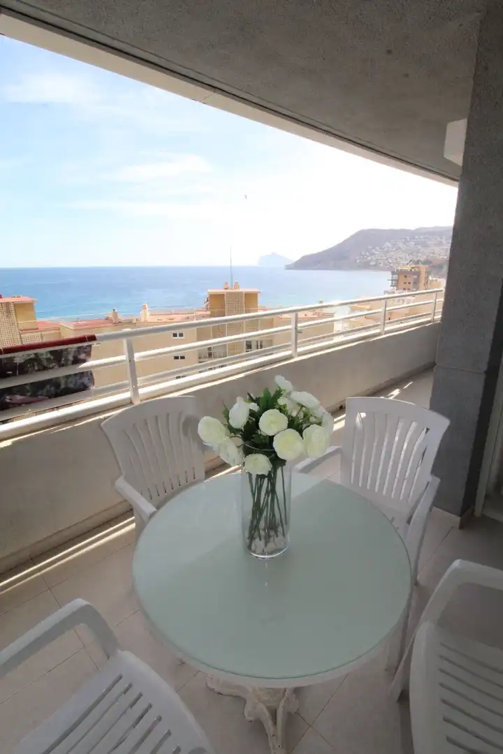 Schlafzimmer von Wohnungen zum Verkauf in Calpe / Calp mit Terrasse, Abstellraum und Gemeinschaftspool
