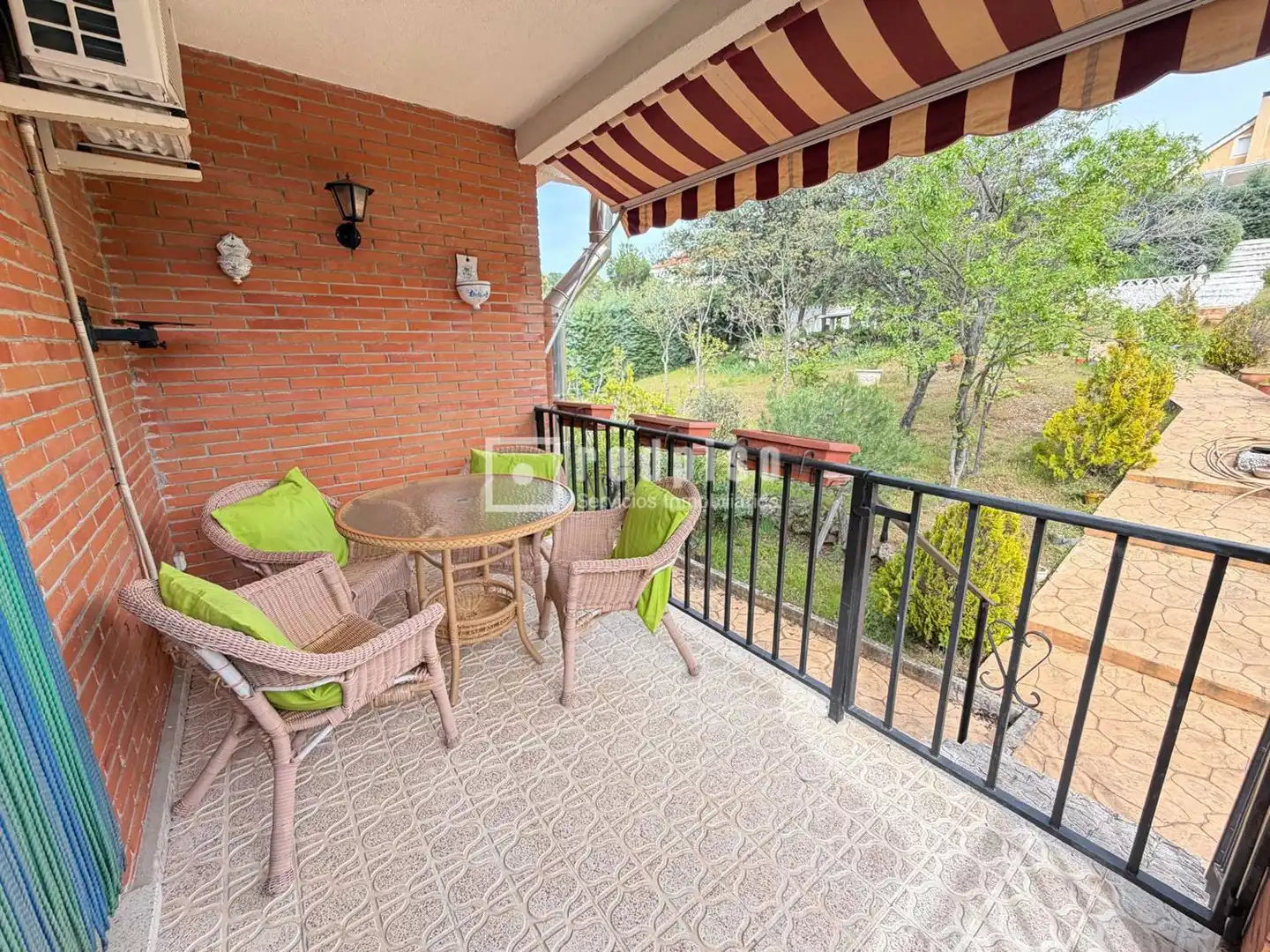 Balcony of Houses for sale in Valdemorillo  with Heating, Private garden and Terrace