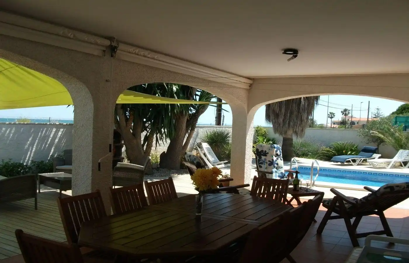 Terraza de Casa o chalet en venta en Vinaròs con Jardín privado, Terraza y Piscina