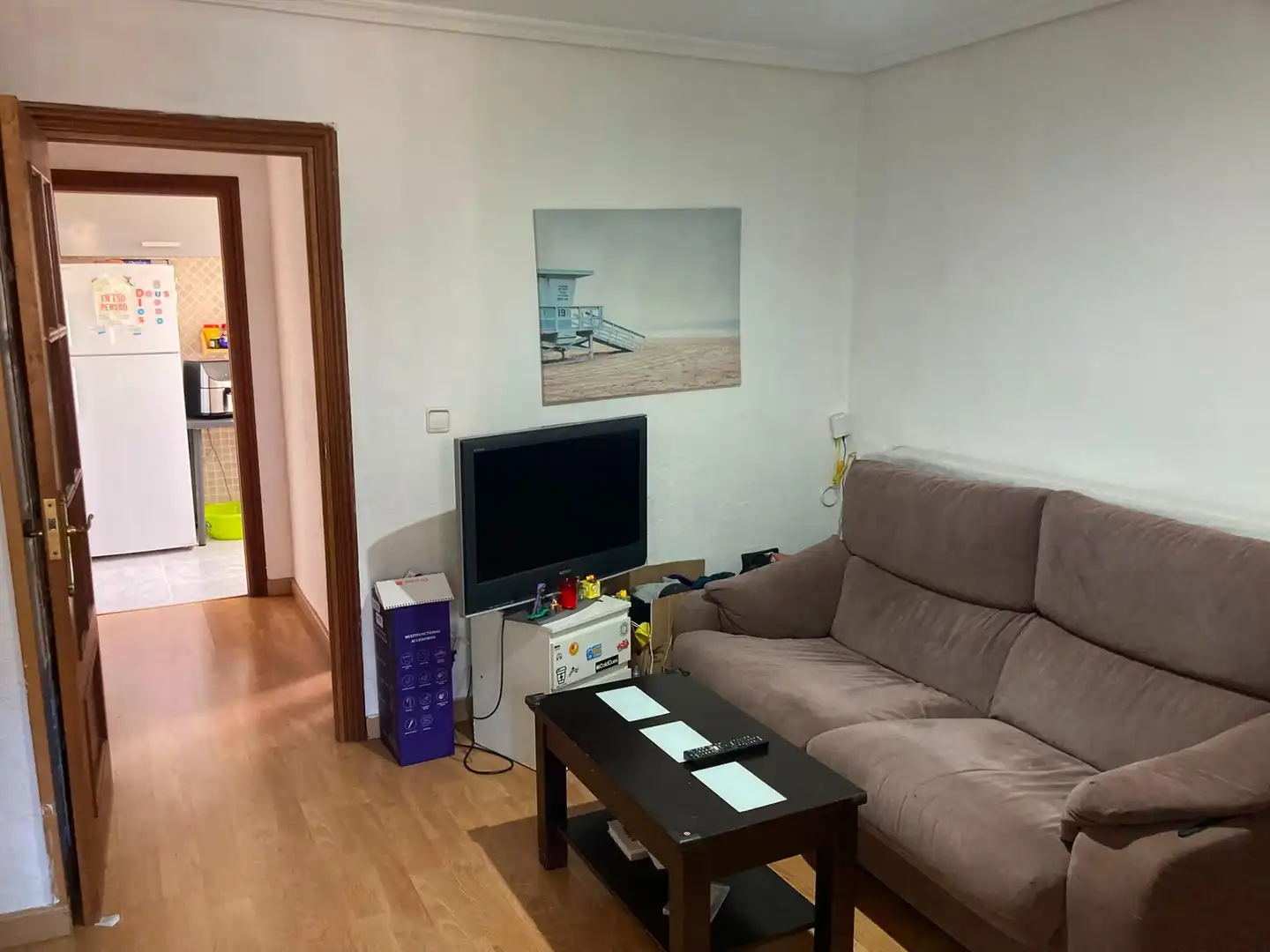 Sala de estar de Piso en venta en Madrid