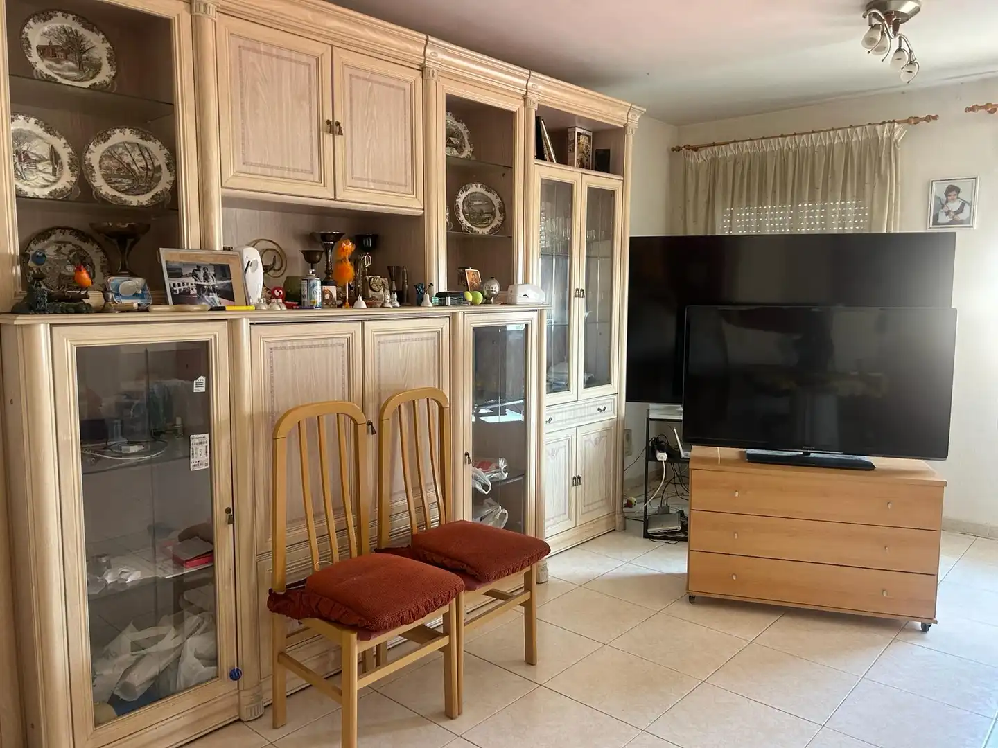 Sala de estar de Piso en venta en Massalavés con Aire acondicionado, Amueblado y Horno