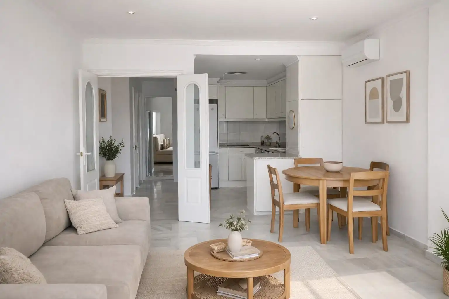 Dining room of Apartments for sale in Dénia  with Air Conditioner, Heating and Terrace