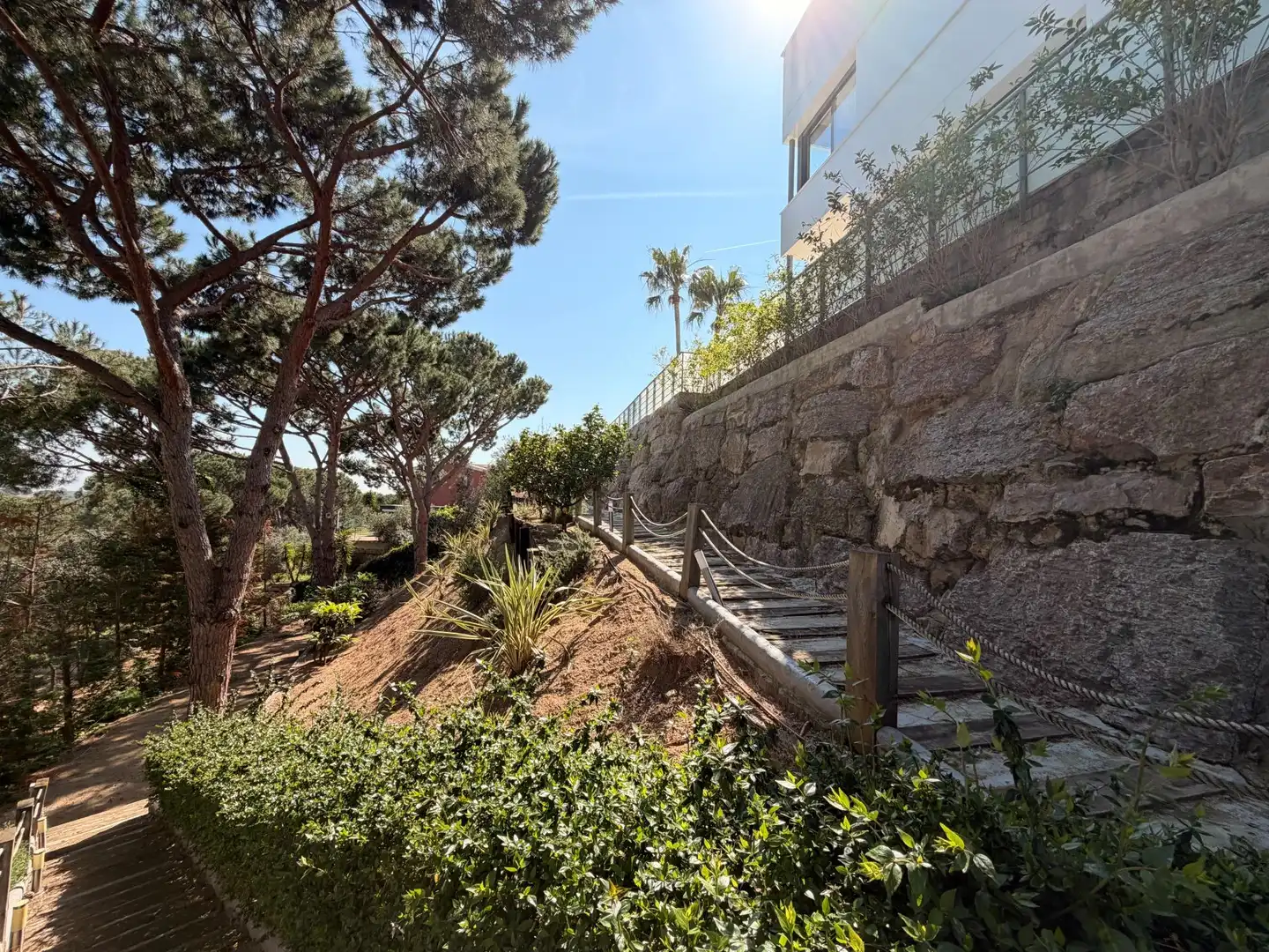 Jardín de Casa o chalet de alquiler en Sant Andreu de Llavaneres con Calefacción, Jardín privado y Parquet
