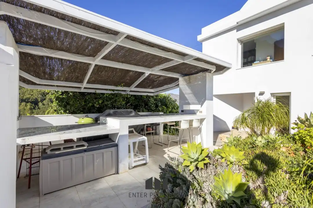 Terrace of Flat for rent in Calpe / Calp  with Air Conditioner, Heating and Terrace