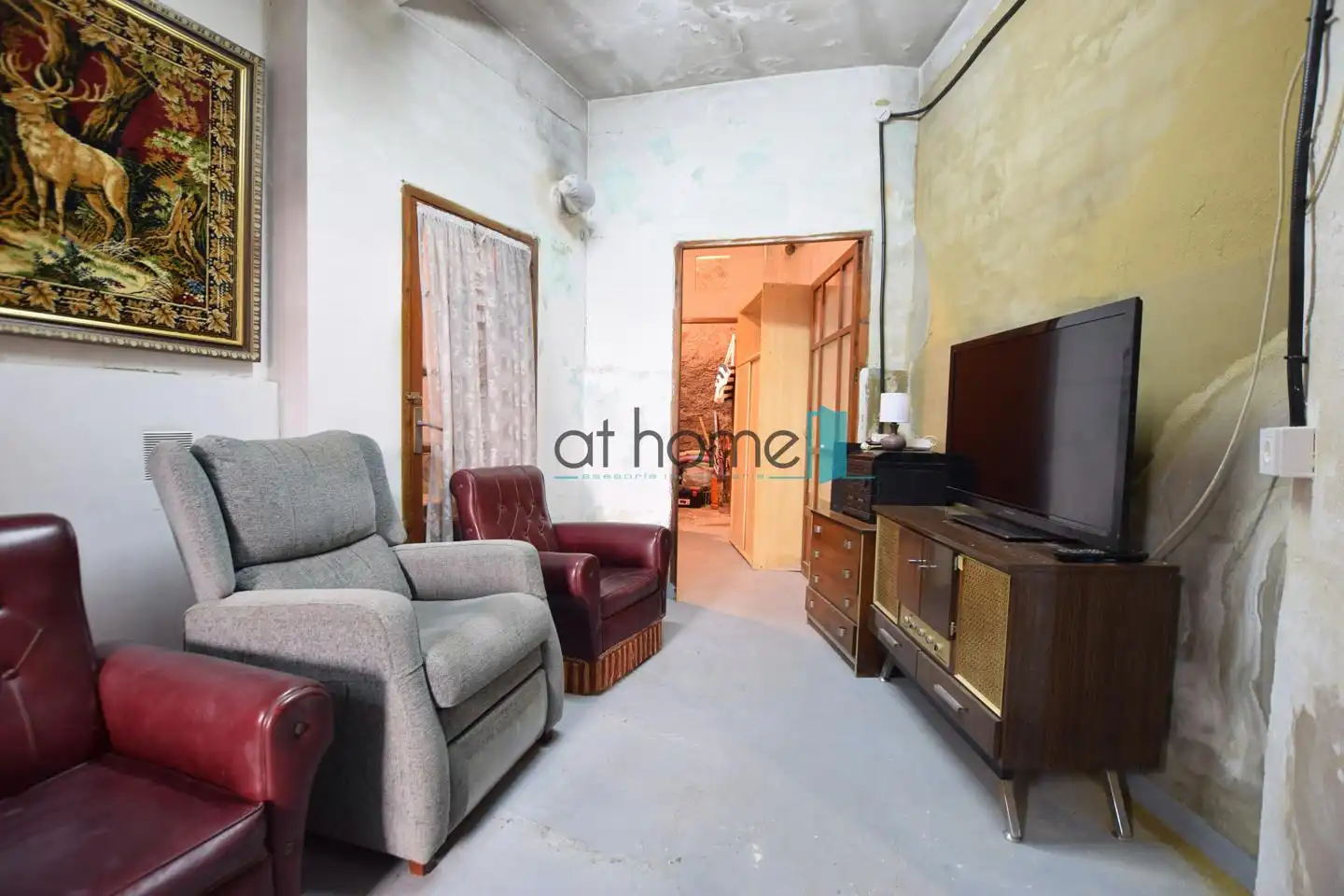 Sala de estar de Finca rústica en venta en Castellnovo con Terraza y Amueblado
