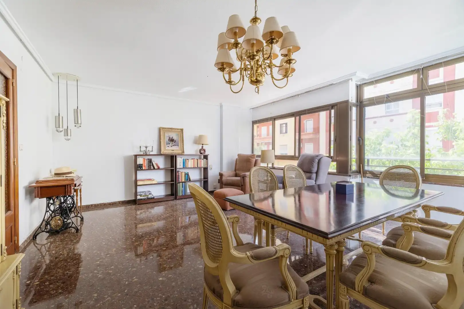 Esszimmer von Wohnung zum Verkauf in Valencia mit Klimaanlage