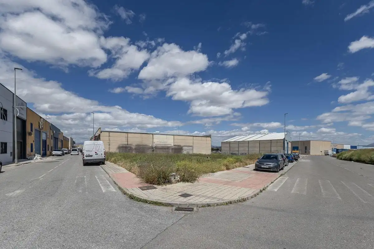 Vista exterior de Terreny industrial en venda en Las Gabias