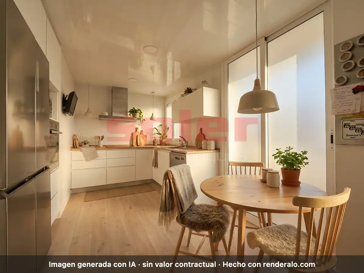 Cocina de Piso en venta en Barcelona con Aire acondicionado y Calefacción