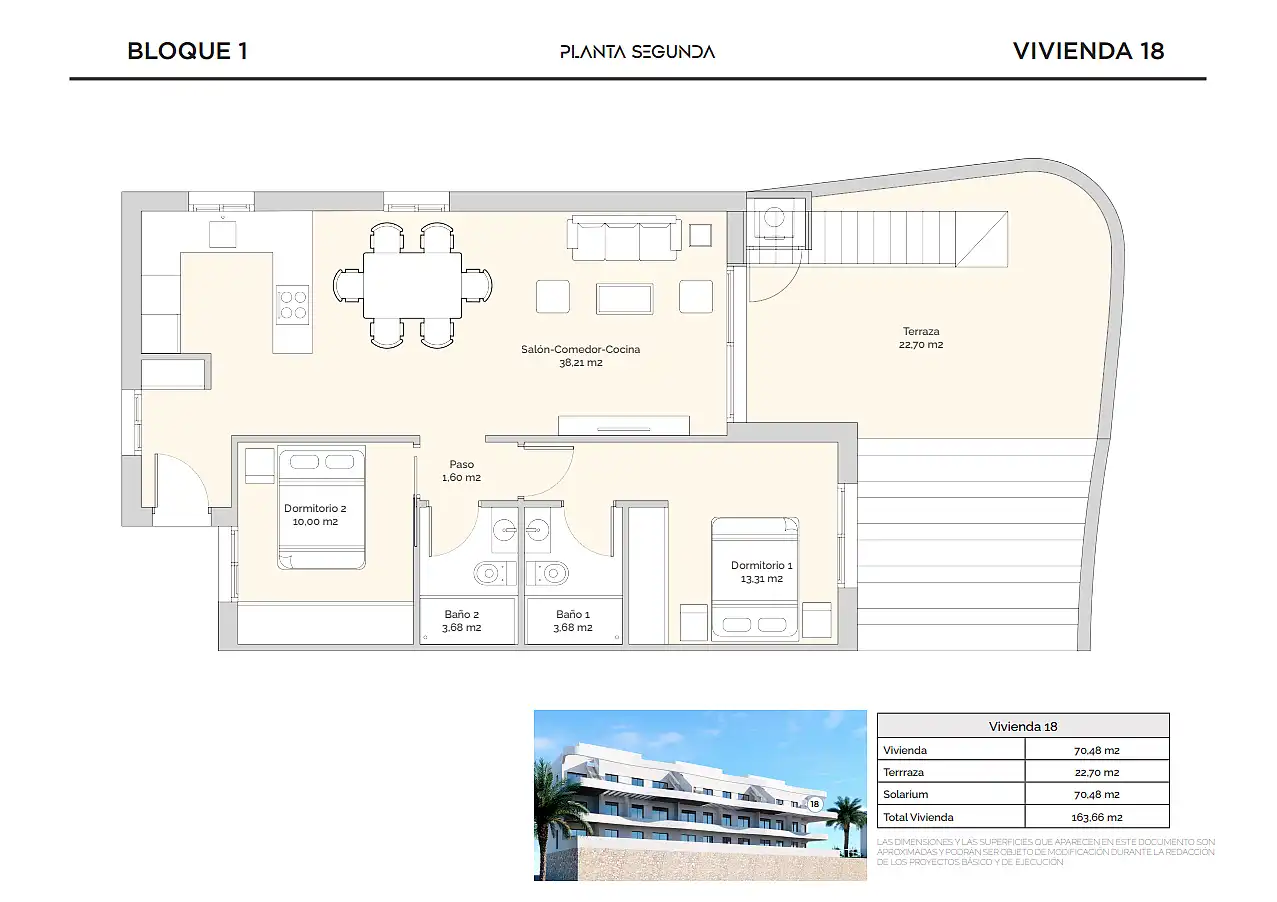 Apartamento con terraza en venta en Balcón de Finestrat - Terra Marina, imagen 33