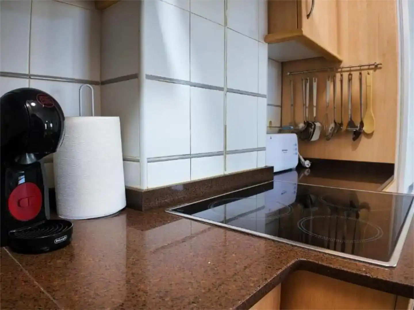 Kitchen of Flat for sale in Vera  with Air Conditioner and Swimming Pool