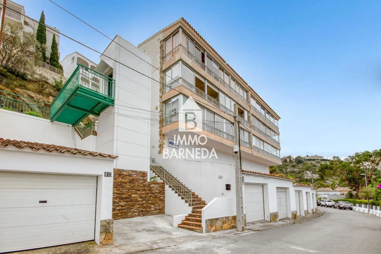 Vista exterior de Pis en venda en Roses amb Aire condicionat, Calefacció i Terrassa