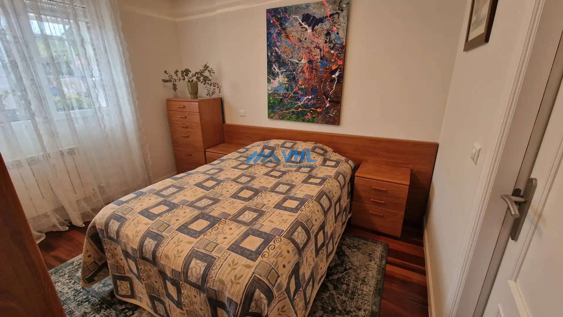 Bedroom of Apartments for rent in Castro-Urdiales  with Heating, Furnished and Community pool