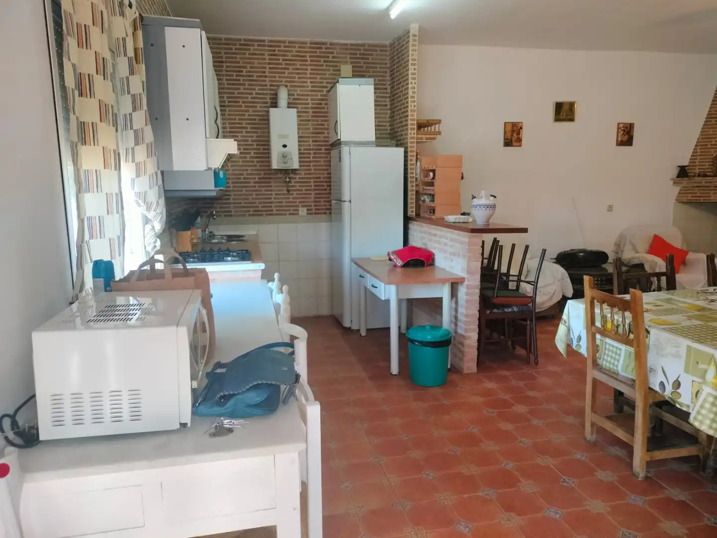Küche von Haus oder Chalet zum Verkauf in Almodóvar del Campo mit Heizung, Terrasse und Abstellraum