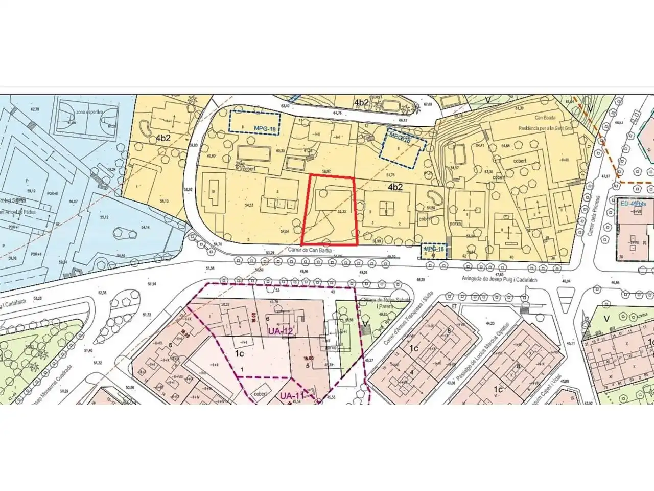 Residencial en venta en Calle De Can Bartra, 9, Via Europa - Parc Central