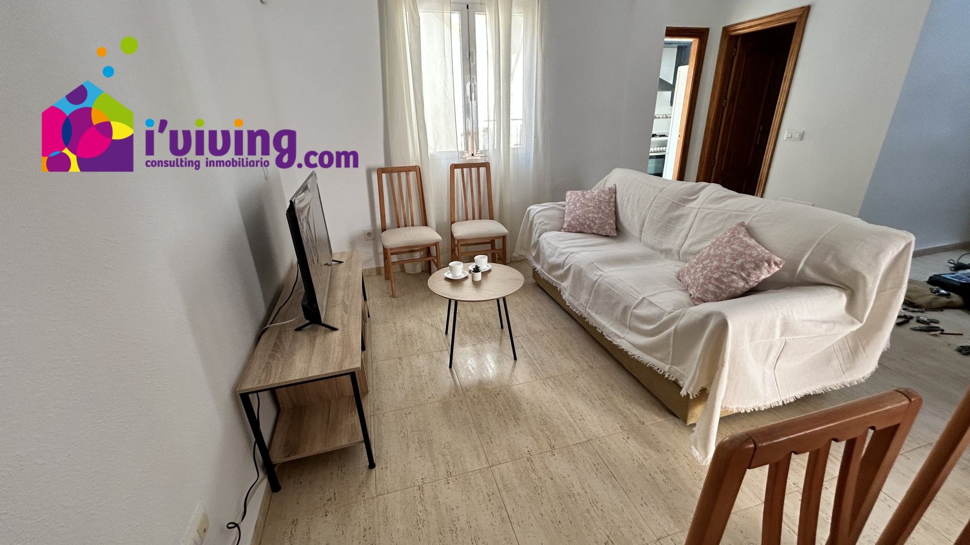 Living room of Duplex to rent in Zurgena  with Furnished