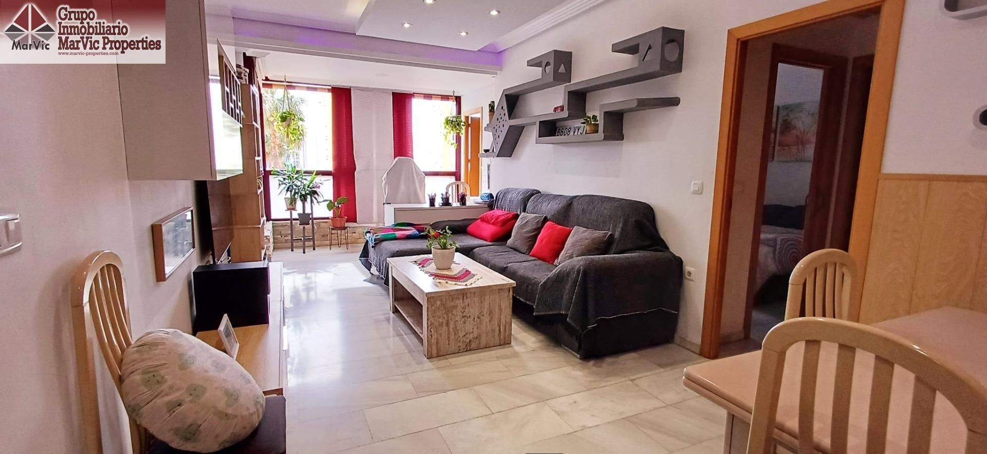 Living room of Flat for sale in Benidorm  with Air Conditioner, Heating and Private garden