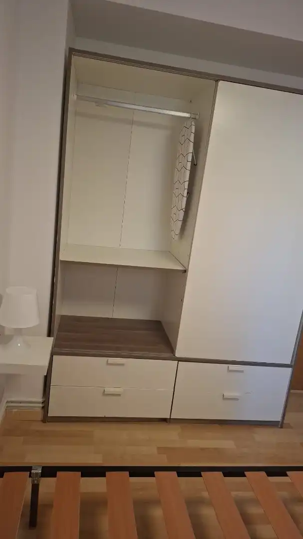 Schlafzimmer von Wohnung zur Miete in Zaragoza mit Heizung, Möbliert und Ofen