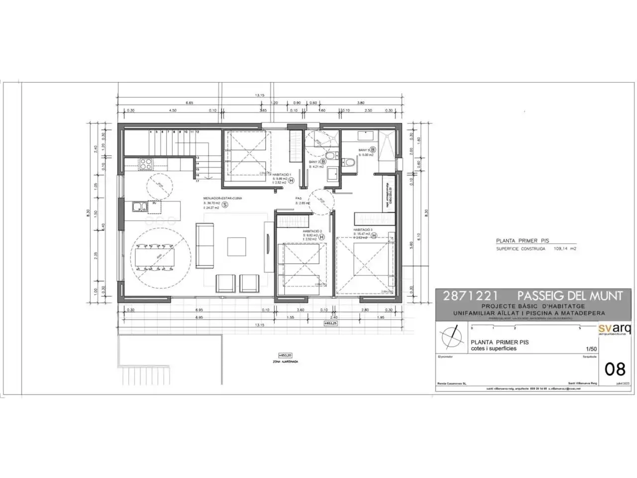 Haus mit Pool zum Verkauf in Calle passeig del munt, imagen 4