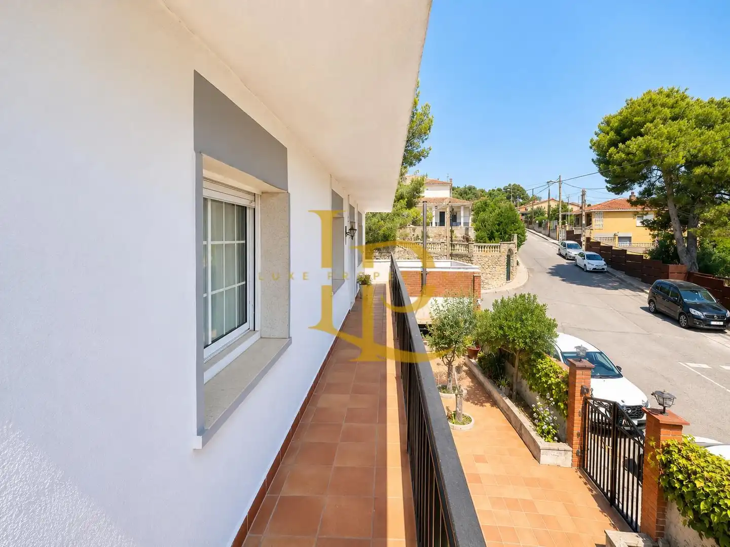 Balcony of Houses for sale in Rubí  with Air Conditioner, Heating and Private garden