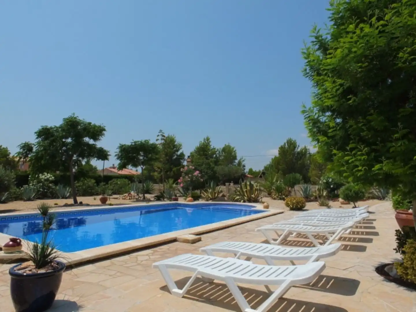 Piscina de Casa o xalet en venda en L'Ametlla de Mar  amb Aire condicionat, Terrassa i Piscina