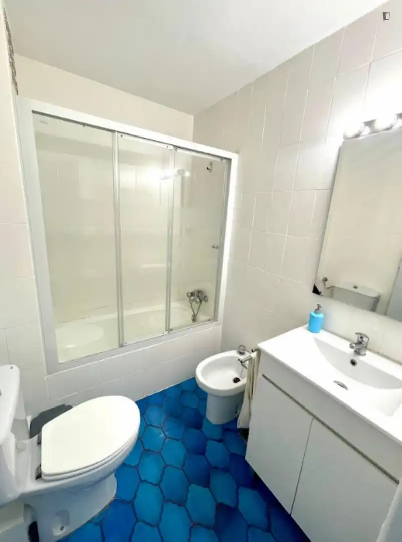 Bathroom of Apartments for share in Murcia  with Furnished and Oven