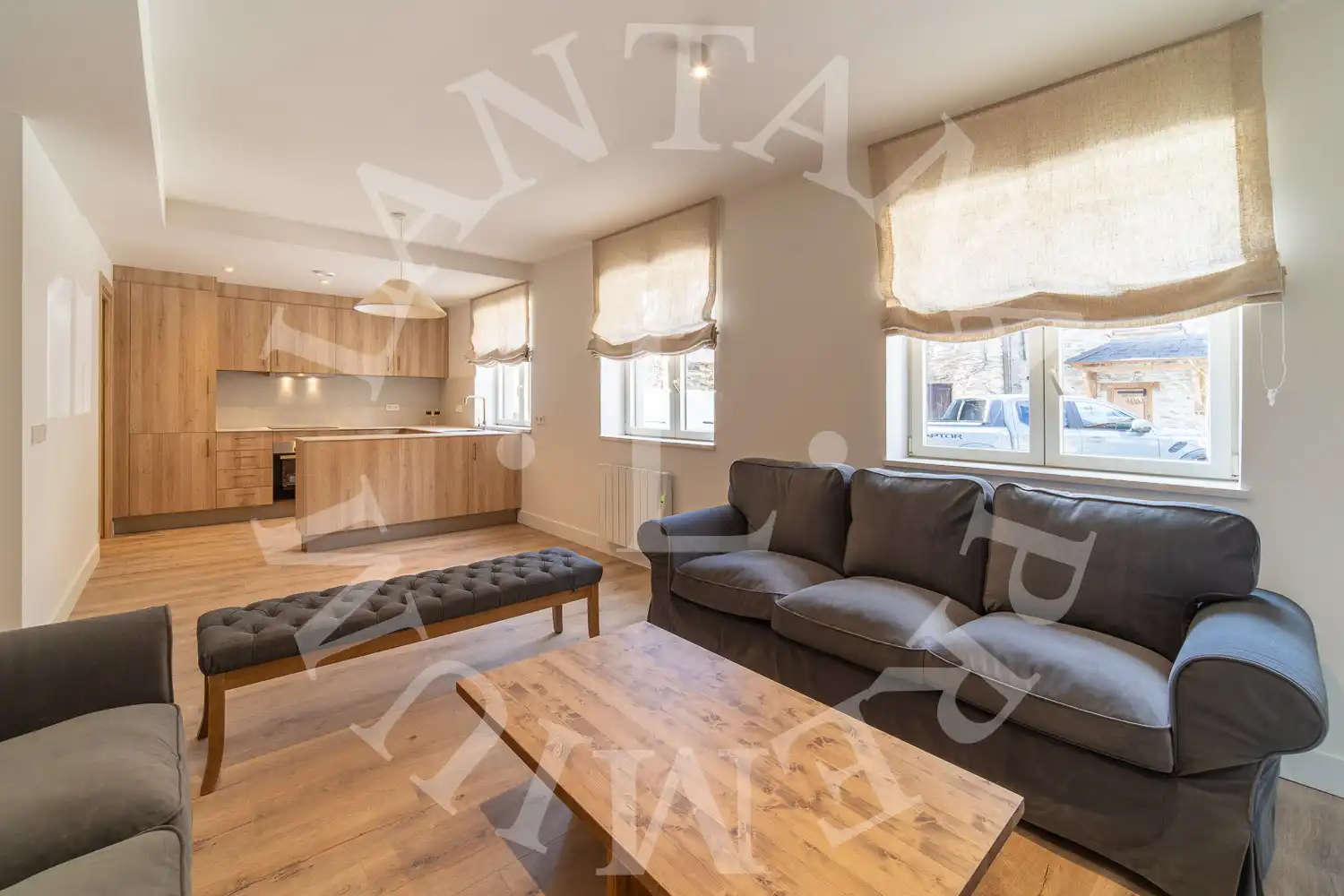 Sala de estar de Casa o chalet en venta en Naut Aran con Calefacción, Parquet y Amueblado
