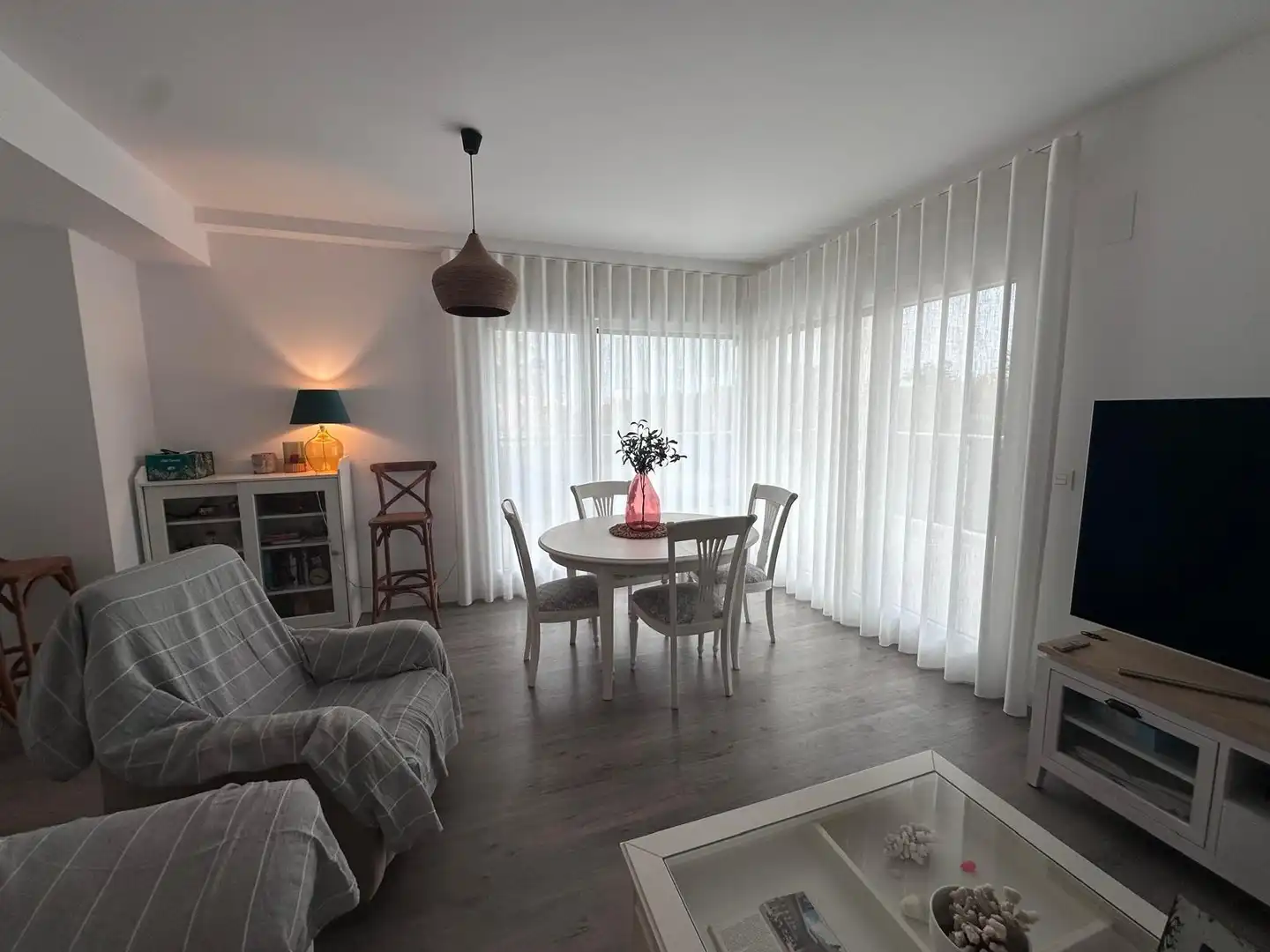 Living room of Flat for rent in Motril  with Air Conditioner, Heating and Terrace