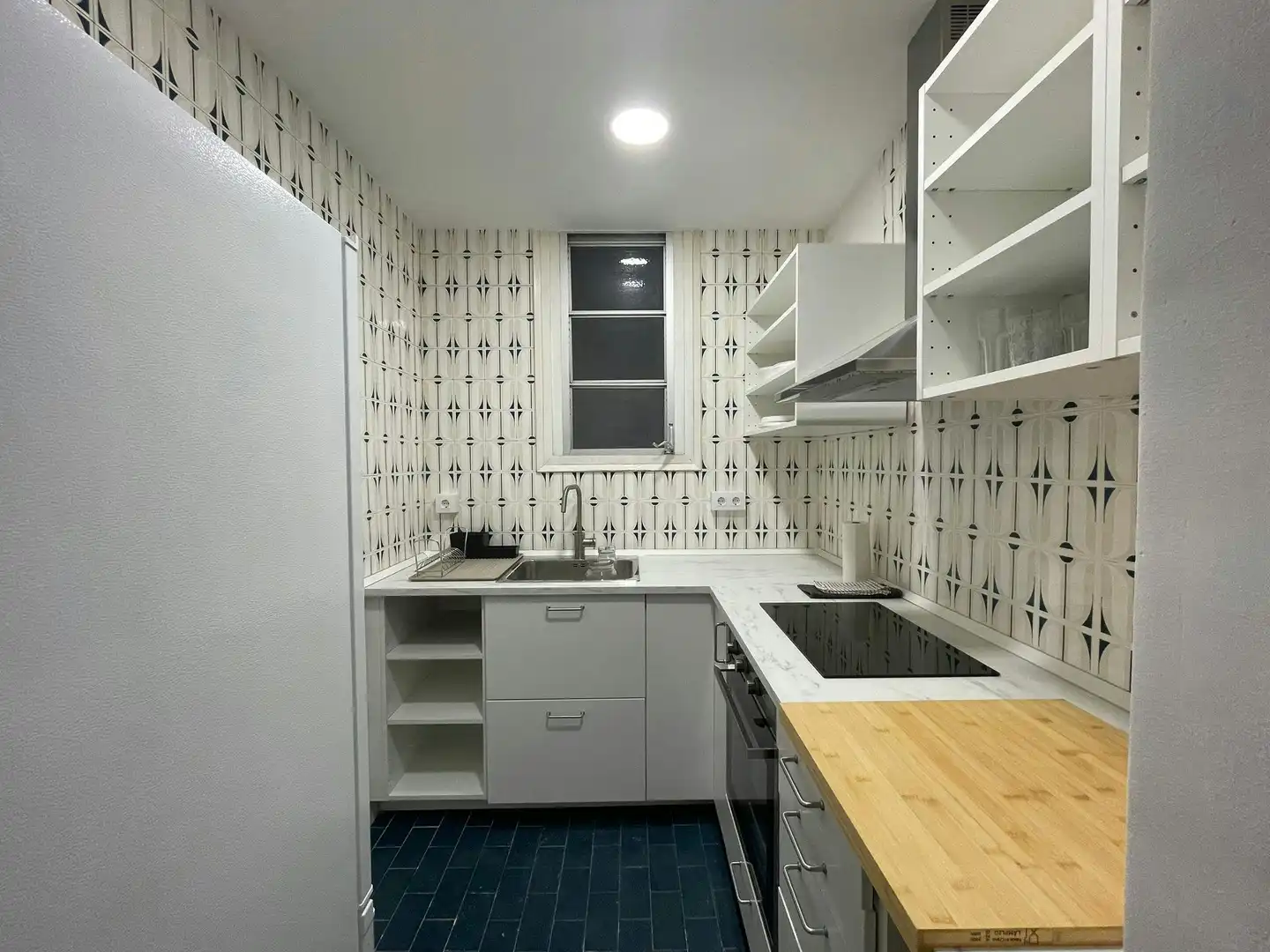 Cocina de Piso para compartir en Barcelona con Calefacción y Amueblado