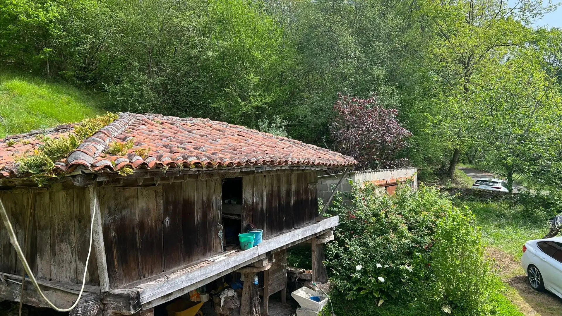 Vista exterior de Casa o xalet en venda en Cangas de Onís amb Jardí privat