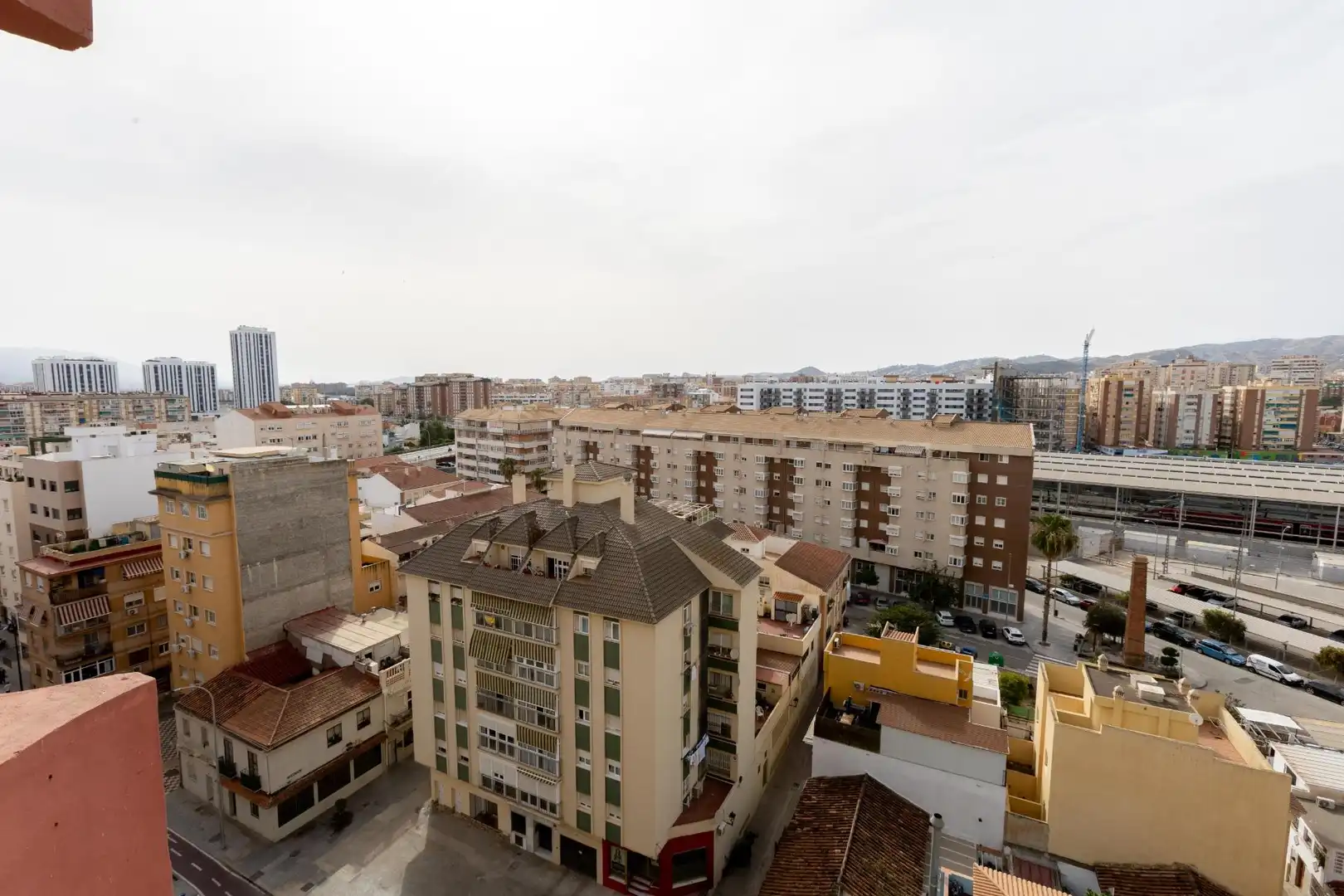 Vista exterior de Piso en venta en Málaga con Aire acondicionado, Parquet y Alarma