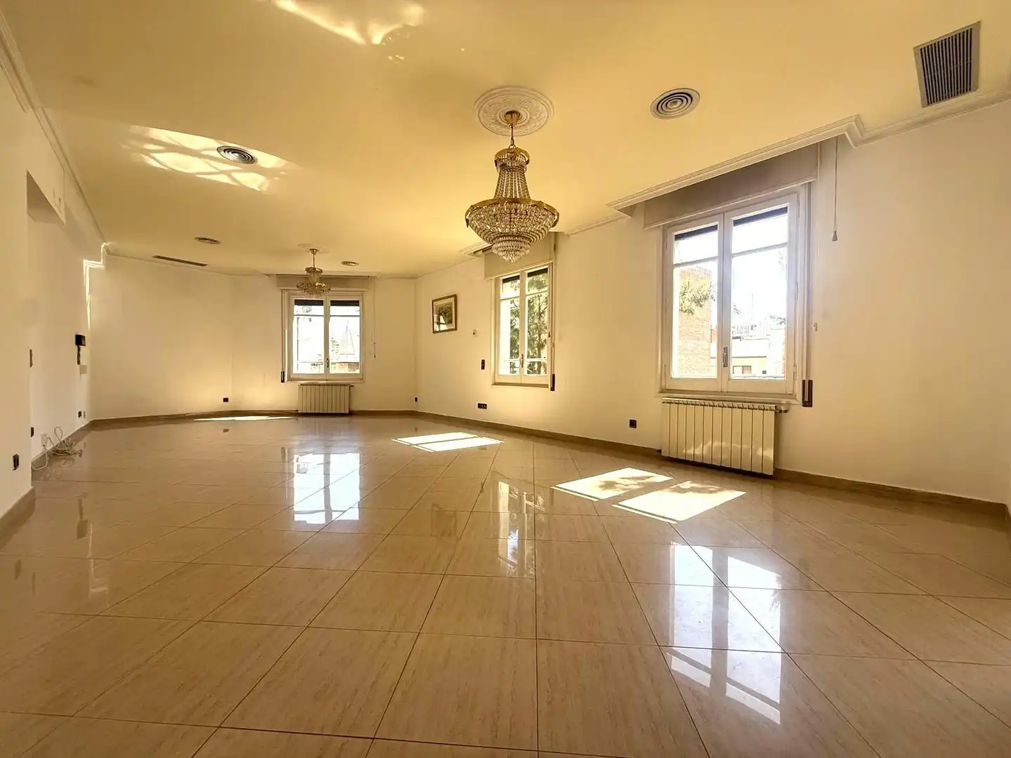 Sala d'estar de Àtic en venda en Granollers amb Aire condicionat, Calefacció i Terrassa