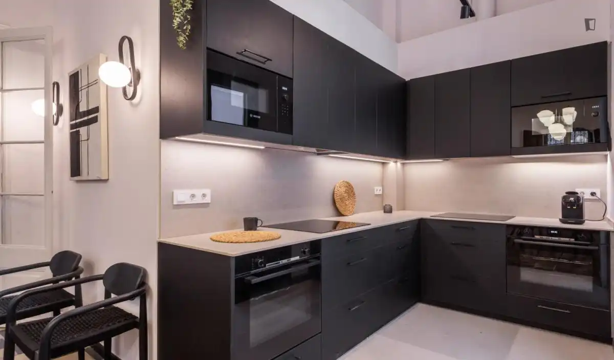 Cuina de Casa o xalet per a compartir en Gràcia
