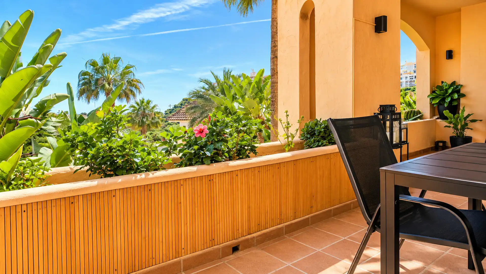 Terraza de Planta baja en venta en Manilva con Aire acondicionado, Terraza y Trastero