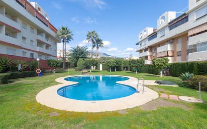 Garden of Flat for sale in Estepona  with Storage room, Swimming Pool and Furnished