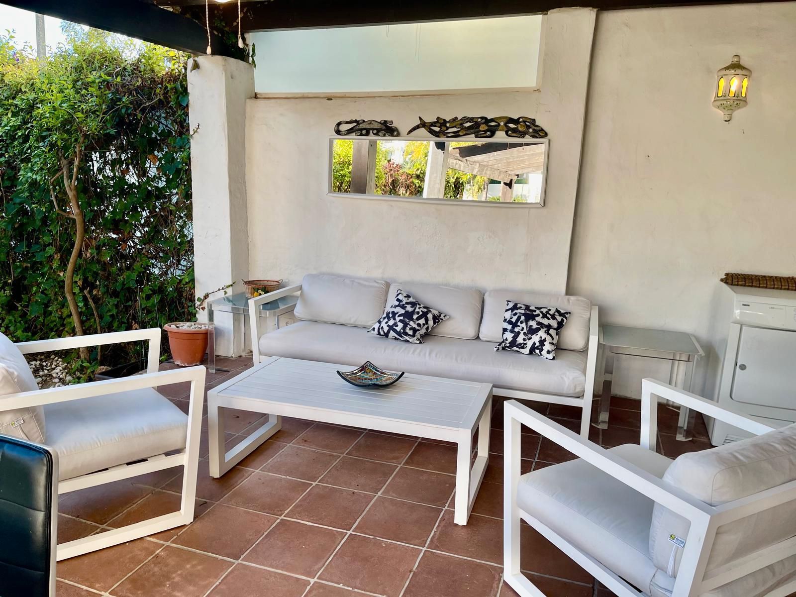 Terrace of Flat to rent in Marbella  with Furnished